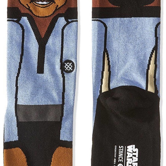 Stance Socks Star Wars Force Lando Crew Size Large - Picture 2 of 3